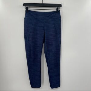 Patagonia Centered Tights in Space-dyed Dolomite Blue Moisture-wicking Pants